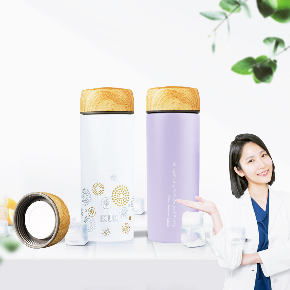 瓷芯500ml-陶瓷上蓋直立保溫杯