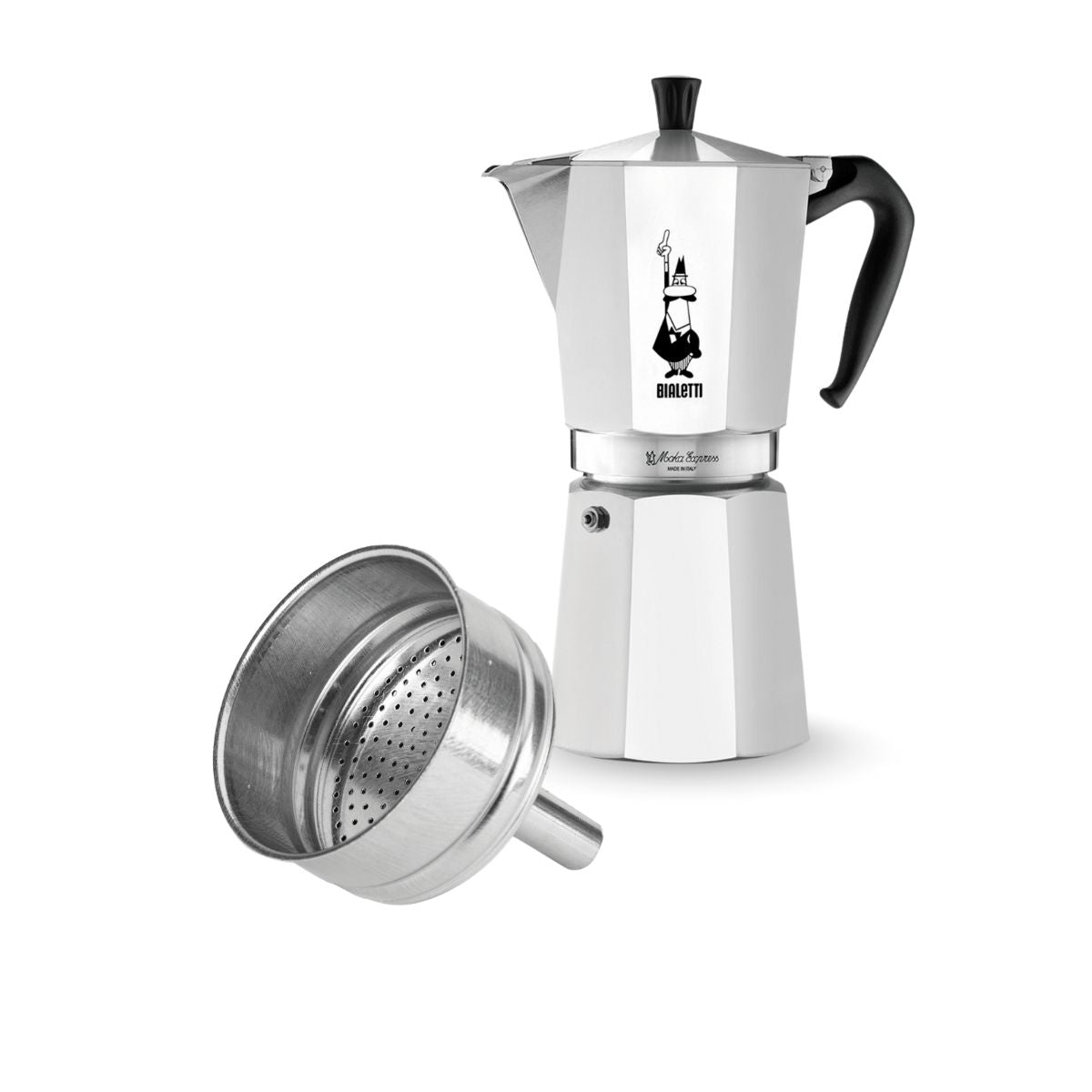 摩卡壺原廠零配件-膠圈墊片組/粉槽/手把/墊圈