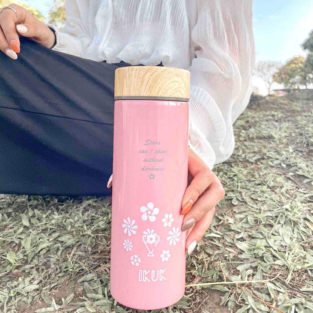 【雷刻】瓷芯 500ml-陶瓷上蓋保溫杯