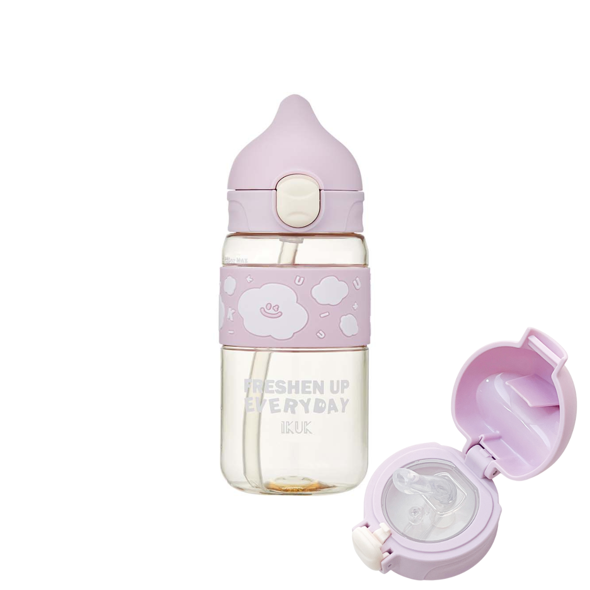鉑金雲朵杯 直飲/吸管杯 600ml PPSU常用於醫療器材 可耐高溫殺菌