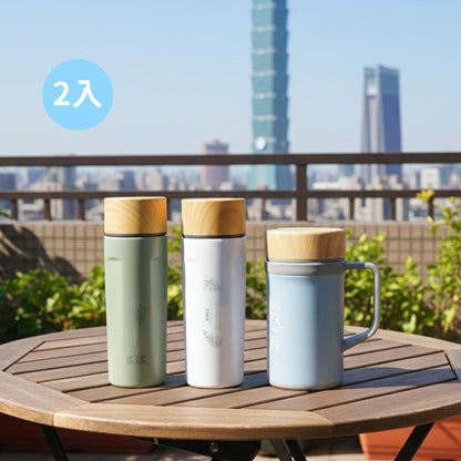 瓷芯茗茶杯/手把杯500ml 任選兩入一組