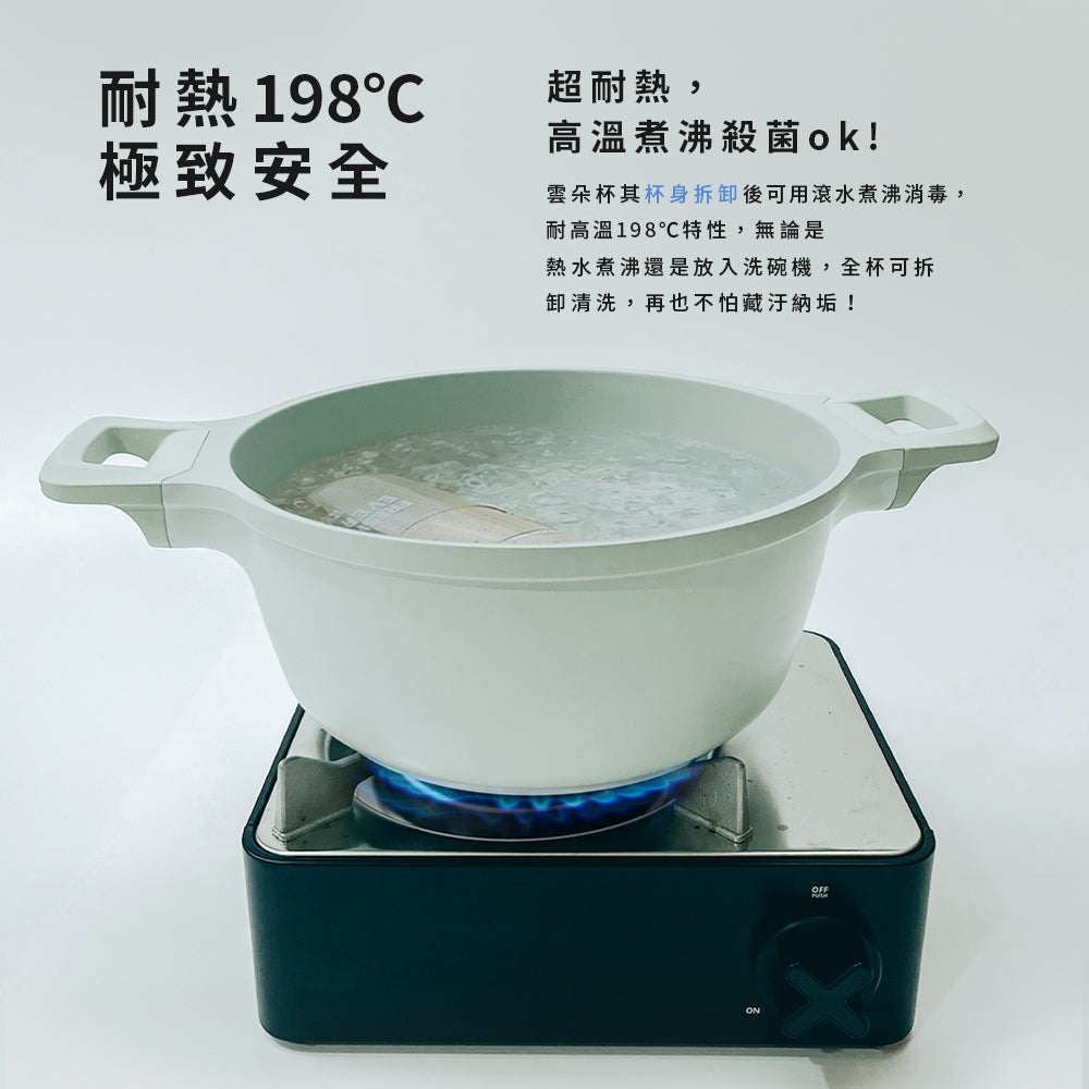 PPSU耐熱高達198度C，連沸水也可以
