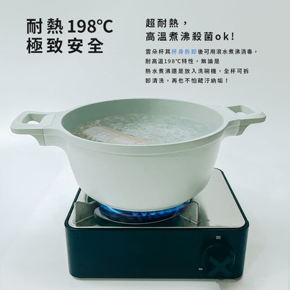 PPSU耐熱高達198度C，連沸水也可以
