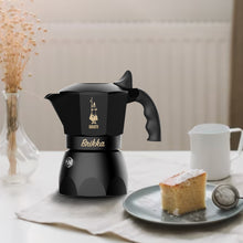 將圖片載入圖庫檢視器 【新上市】BIALETTI 加壓摩卡壺2杯份-黑
