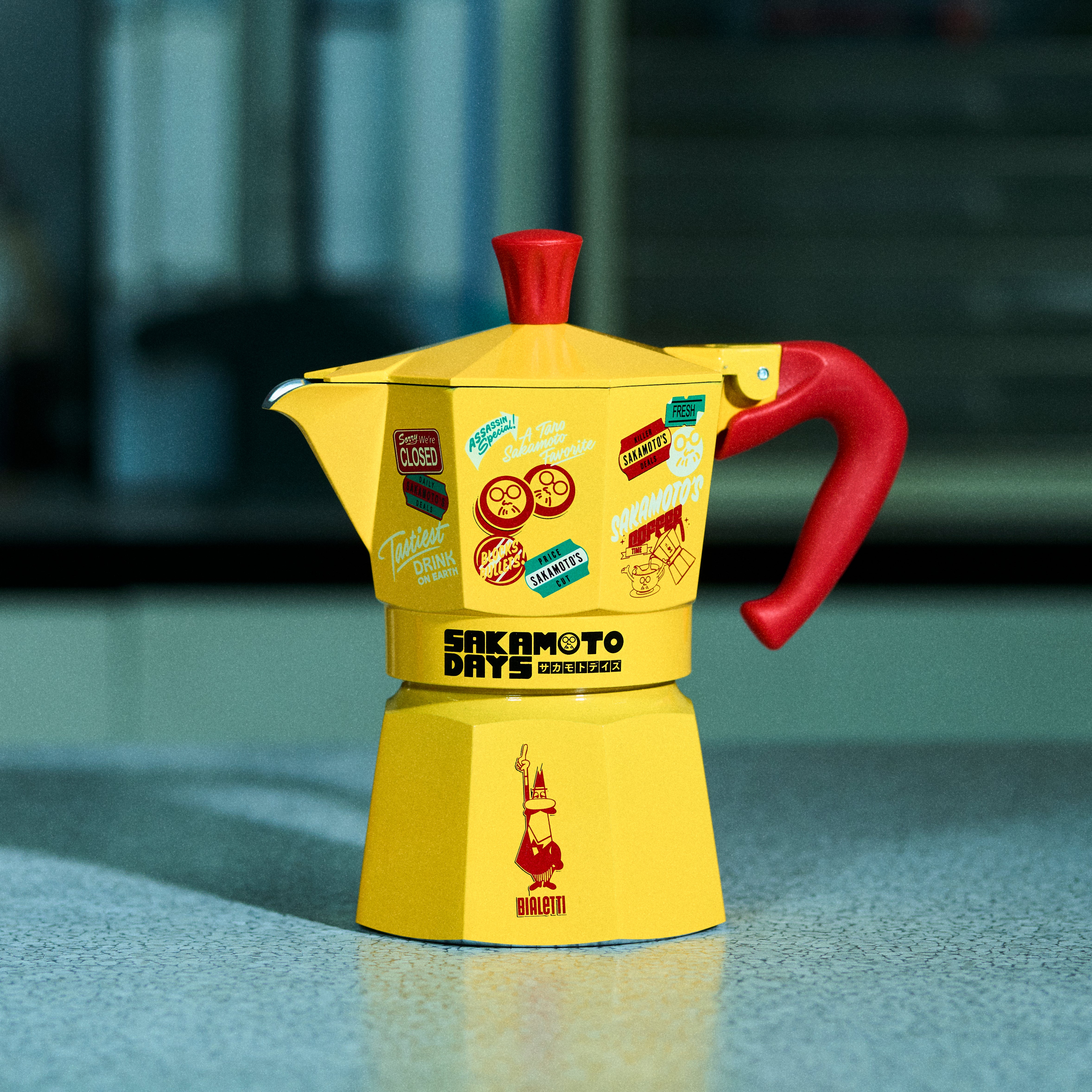 坂本日常Sakamoto Days 聯名摩卡壺3TZ 3杯份– IKUK