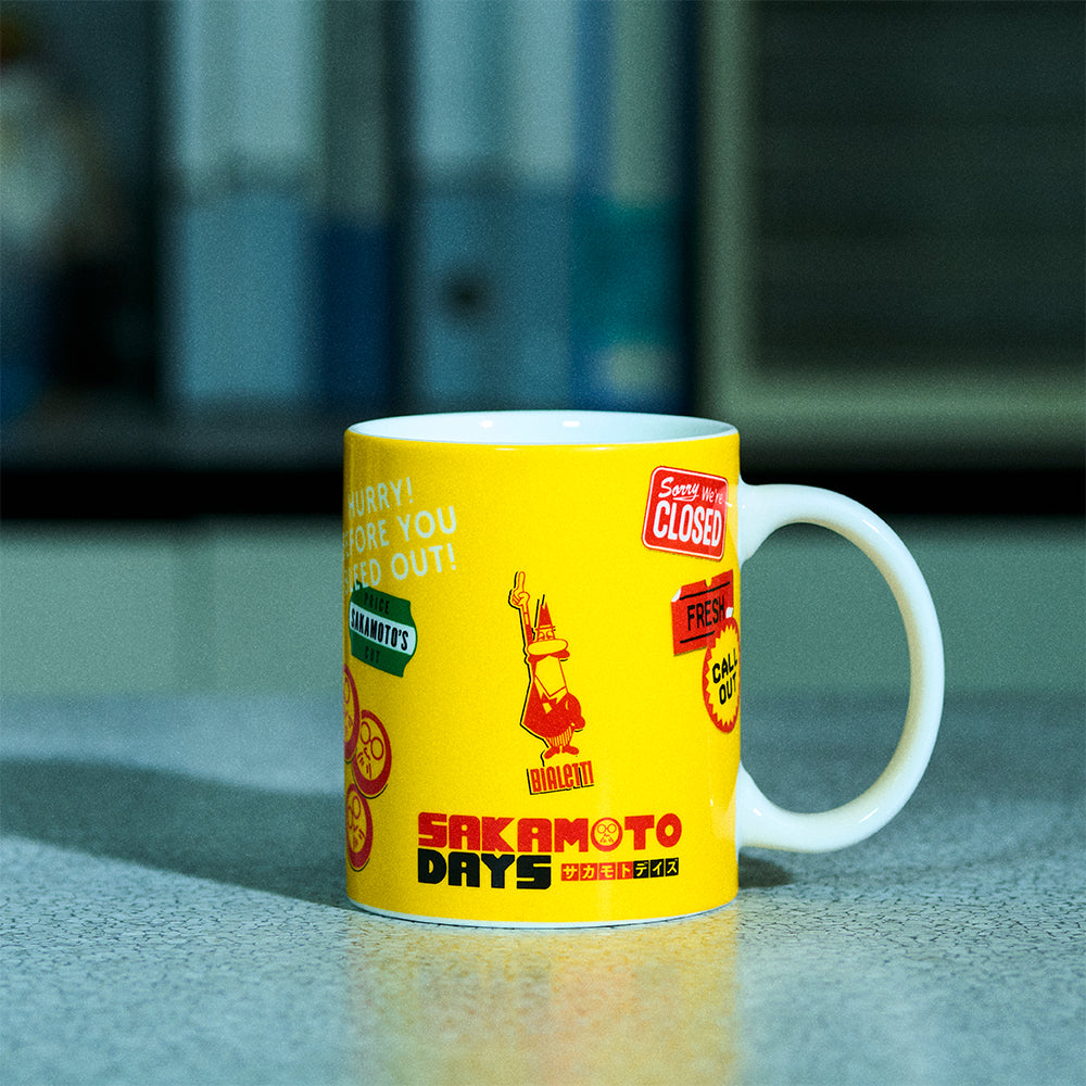 Bialetti x 坂本日常聯名馬克杯黃色
