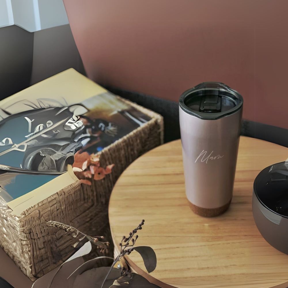 MARU 輕量陶瓷軟木底保溫杯660ml