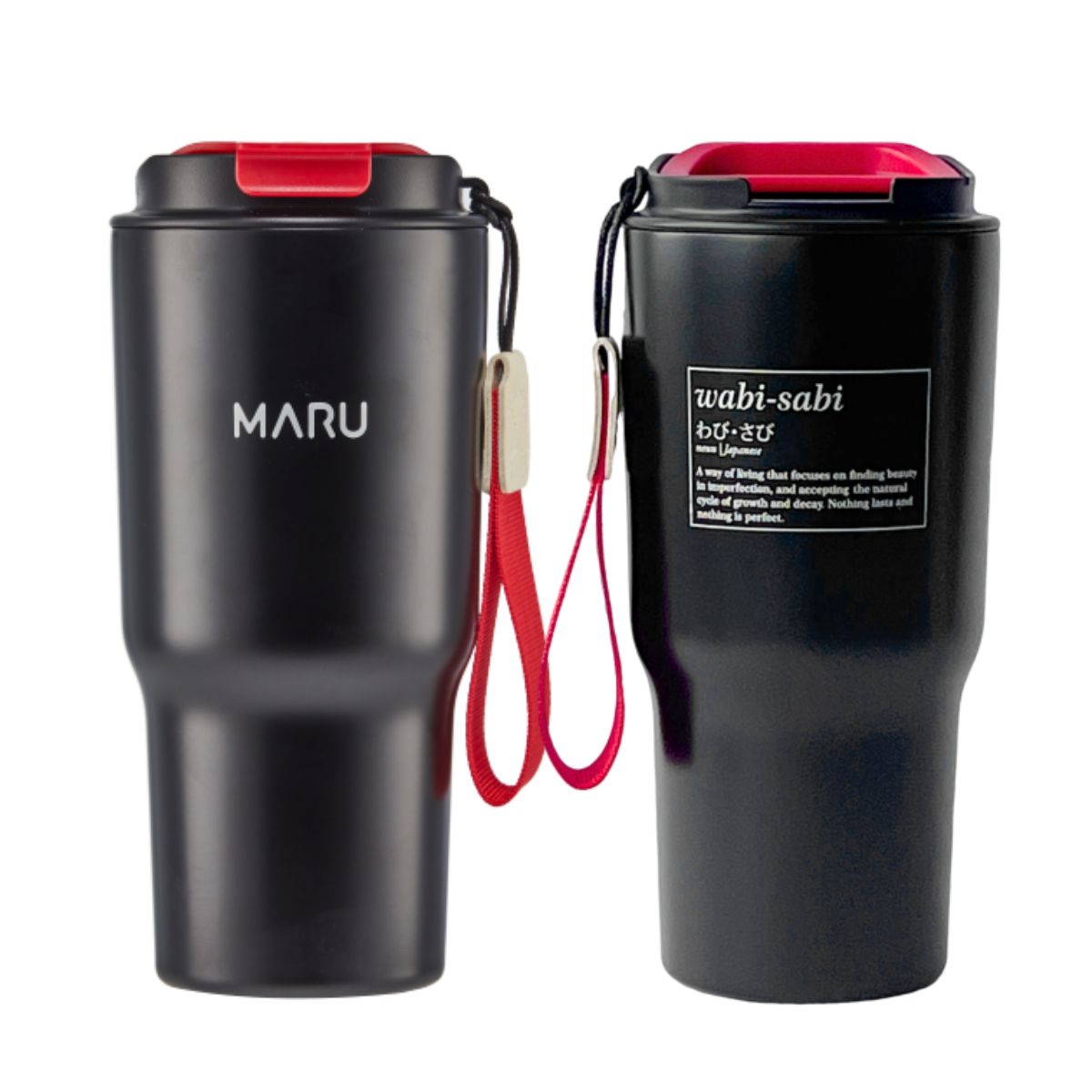 【送杯刷】MARU丸山製研 鈦瓷塗層保溫杯 Venti Go 600ml /2入組