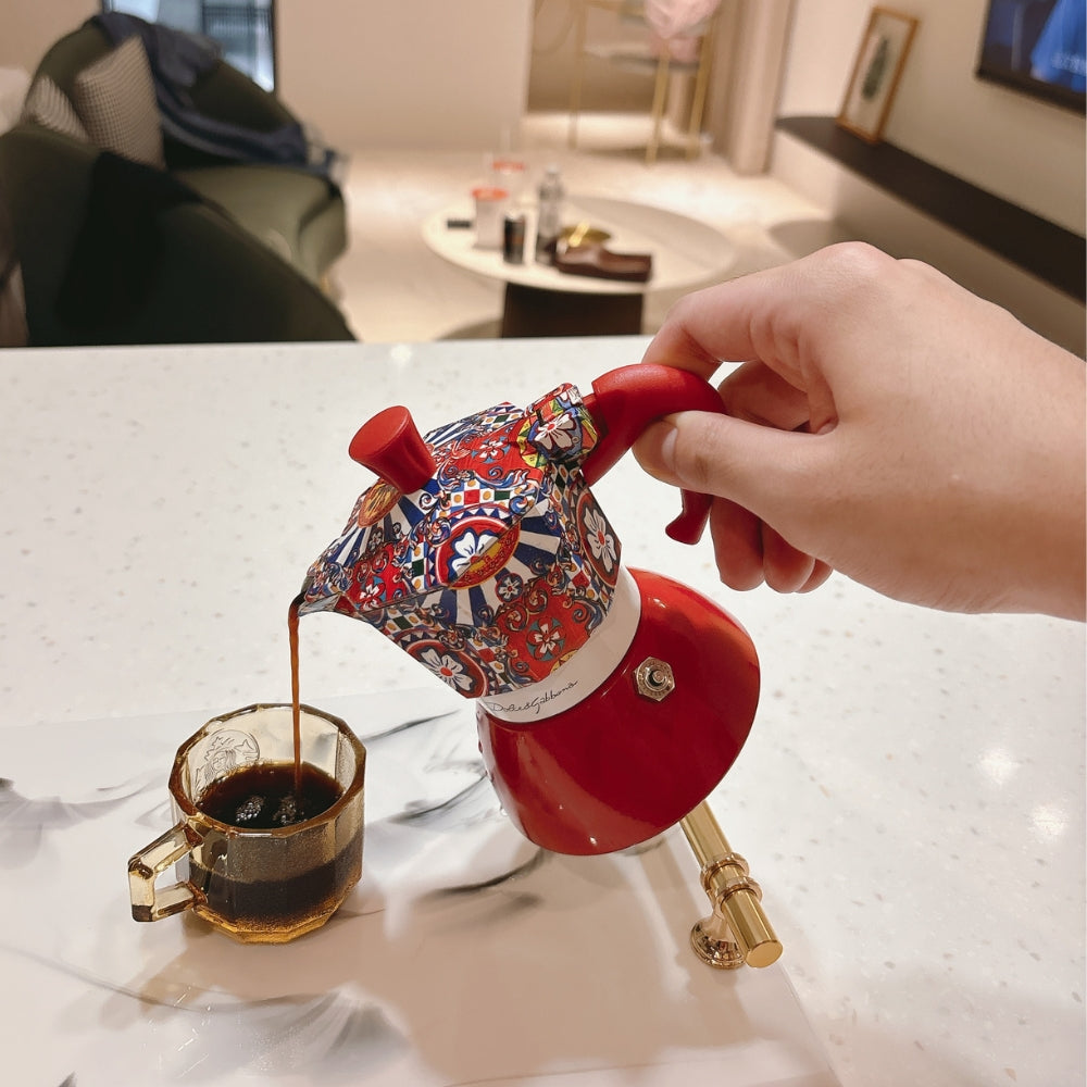 D&G 聯名電火摩卡壺4杯份