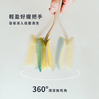 【家庭組優惠】鉑金雲朵杯大+小 送IKUK厚杯刷