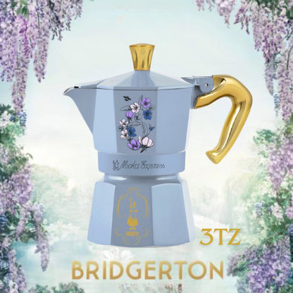 【NETFLIX柏捷頓聯名】 盒損新品 BIALETTI 經典摩卡壺3TZ 3杯份