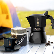 將圖片載入圖庫檢視器 【新上市】BIALETTI 加壓摩卡壺2杯份-黑
