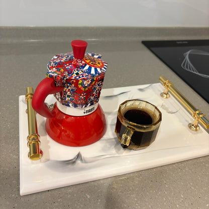 D&G 聯名電火摩卡壺4杯份