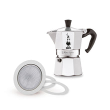 將圖片載入圖庫檢視器 BIALETTI經典摩卡壺3杯份和膠圈墊片
