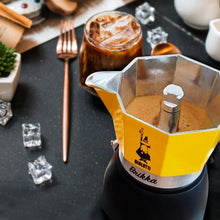 將圖片載入圖庫檢視器 【新上市】BIALETTI 鑽石加壓摩卡壺4杯份-豔陽黃
