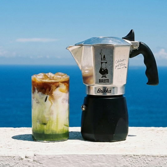 【雷刻】BIALETTI 加壓摩卡壺 Brikka 4杯份