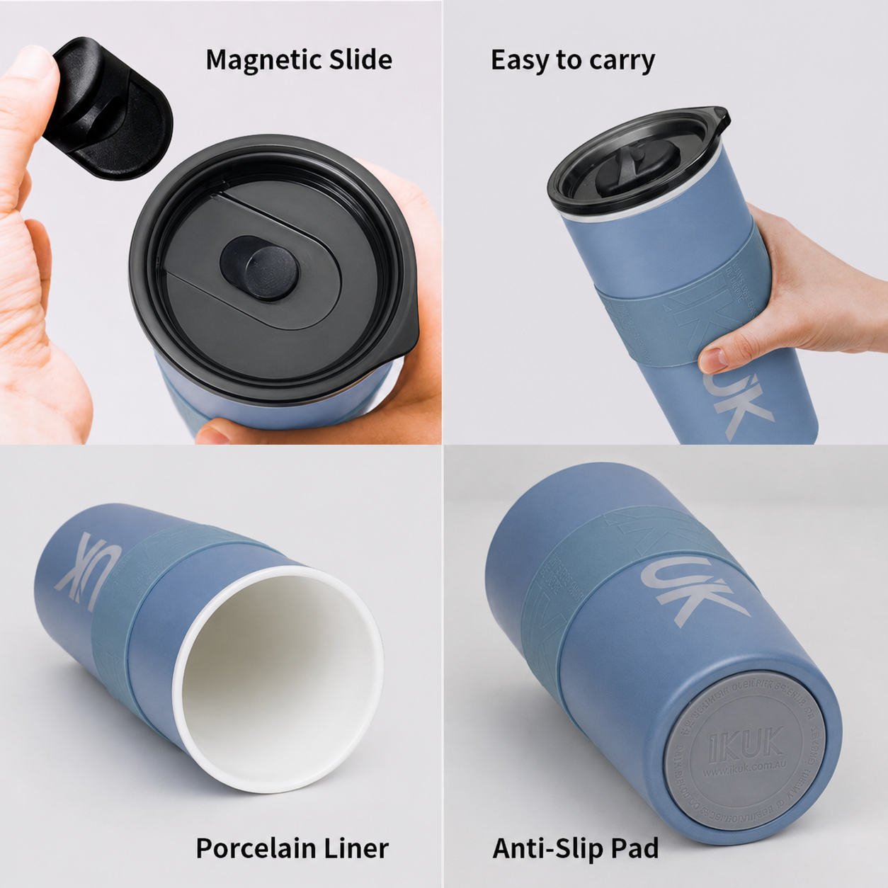 600ml Porcelain Travel Tumbler (NEW)