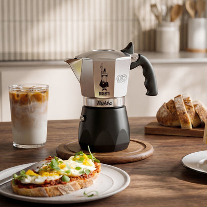 【雷刻】BIALETTI 加壓摩卡壺 Brikka 4杯份