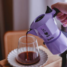 將圖片載入圖庫檢視器 鑽石加壓摩卡壺2杯份-Bialetti Brikka 2tz 紫色
