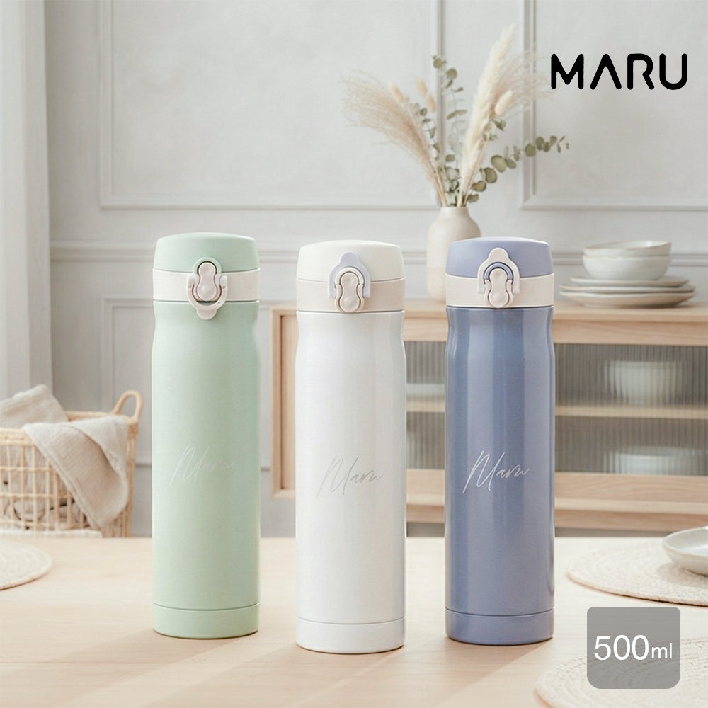 【團購限定加購】輕陶瓷按壓彈蓋保溫杯500ml