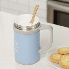 將圖片載入圖庫檢視器 陶瓷保溫杯500ml-瓷芯手把杯桌上型辦公杯
