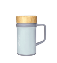 將圖片載入圖庫檢視器 陶瓷保溫杯手把款 500ml / 410ml  多款任選 兩入一組
