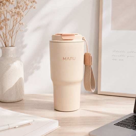 MARU丸山製研 鈦瓷塗層保溫杯 Venti GO 620ml