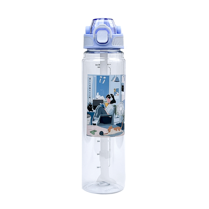 Maru 丸山製研 Tritan 彈蓋水壺1000ml