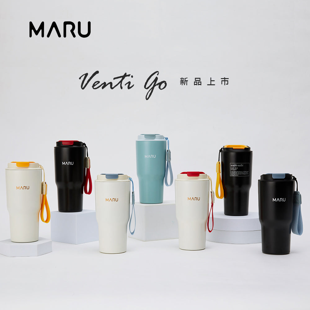 【送杯刷】MARU丸山製研 鈦瓷塗層保溫杯 Venti Go 600ml /2入組