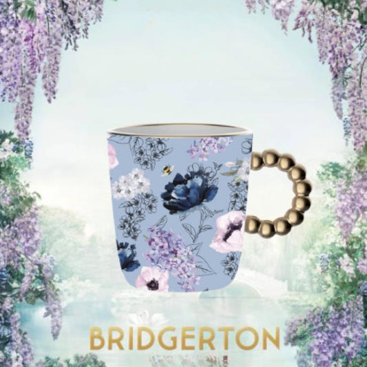 【NETFLIX 柏捷頓聯名】BIALETTI 金色手柄陶瓷馬克杯 330ml