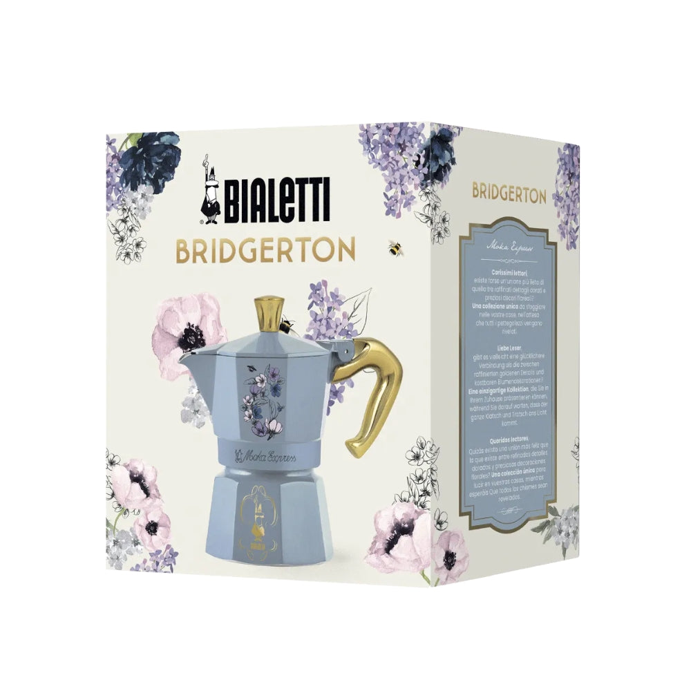 【NETFLIX柏捷頓聯名】 盒損新品 BIALETTI 經典摩卡壺3TZ 3杯份