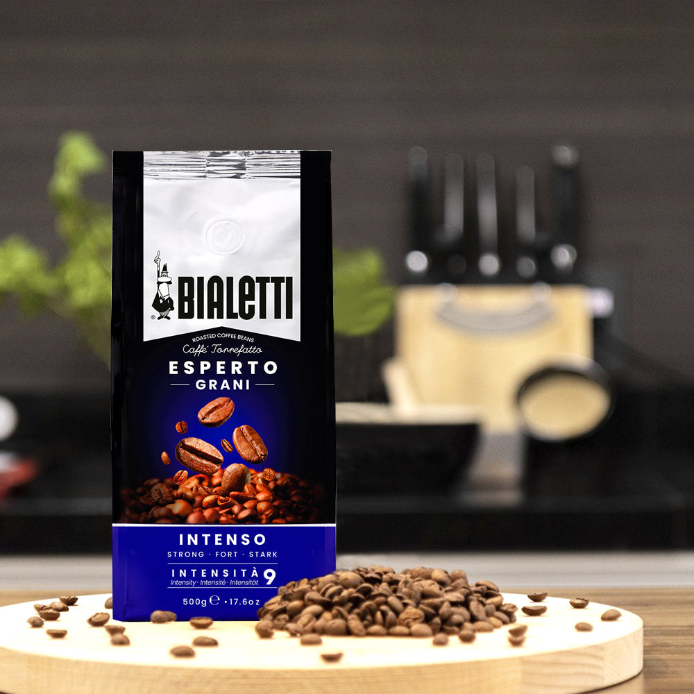 Bialetti義大利原裝進口中深焙咖啡豆500g