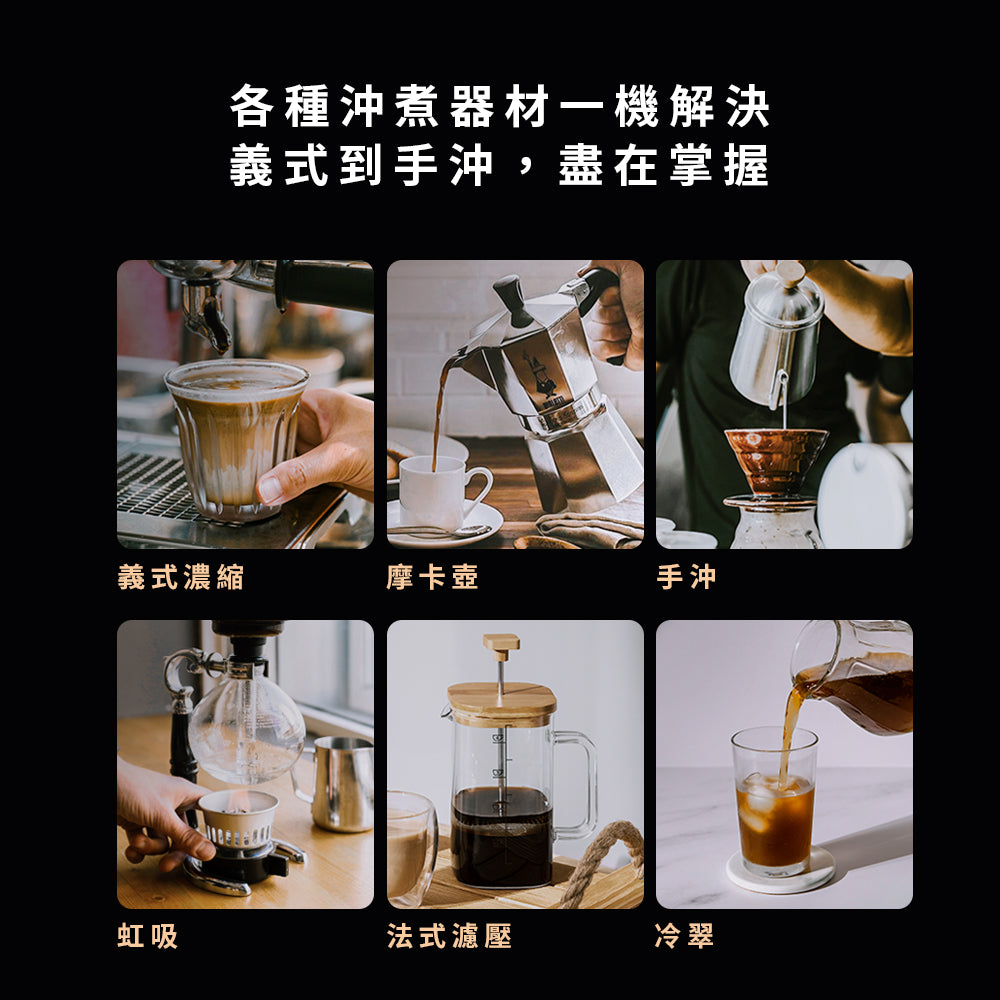 IKUK滿足各種咖啡研磨需求