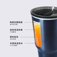 將圖片載入圖庫檢視器 大容量陶瓷保溫杯 900ml / 800ml / 600ml 多款任選 兩入一組
