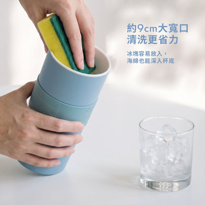 【2026 新款】牛奶杯600ml－霧面磁扣推蓋真瓷內膽保溫杯 可裝超商大杯咖啡