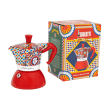 將圖片載入圖庫檢視器 Bialetti Dolce&amp;Gabbana Moka Induction 2TZ | Sicilian Cart| D&amp;G聯名電火摩卡壺2杯份
