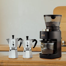 將圖片載入圖庫檢視器 IKUK 40段全功能磨豆機+上錐刀盤+經典摩卡壺
