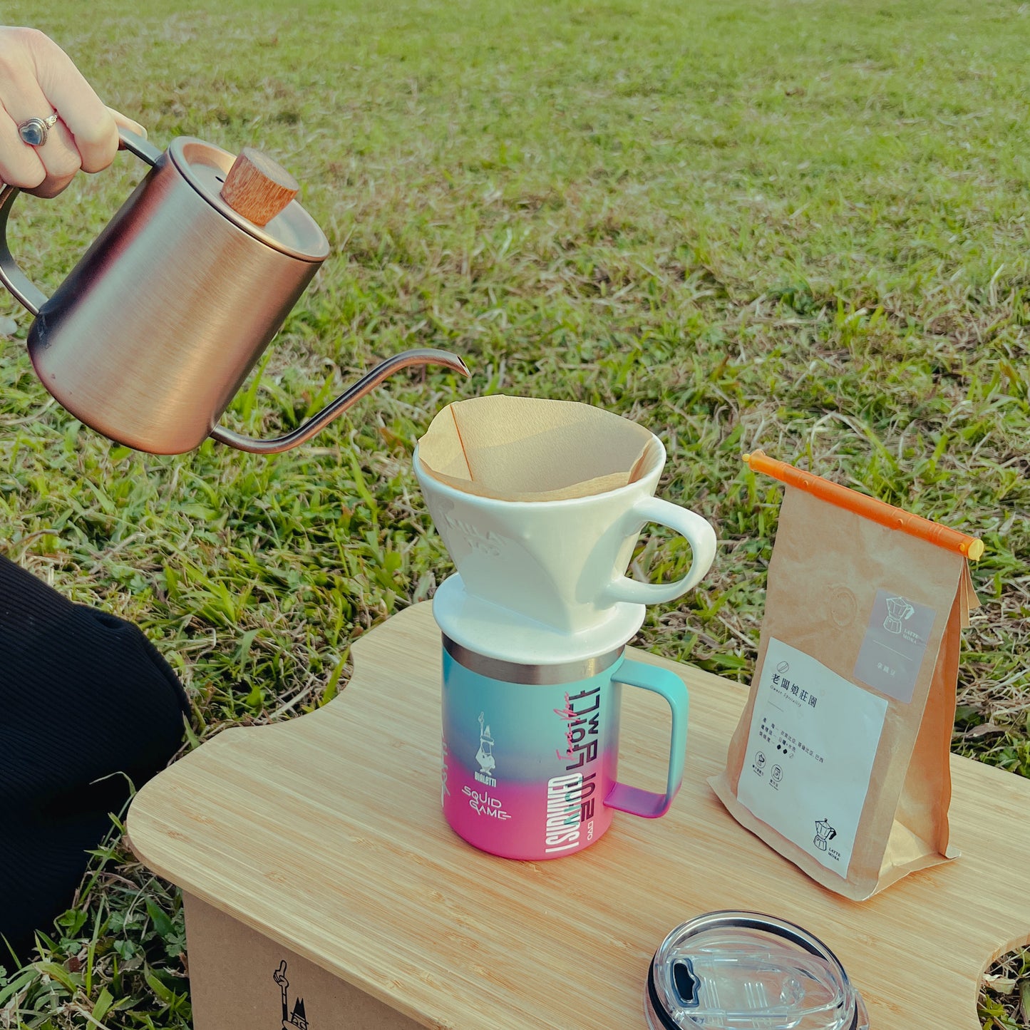MILA 手沖咖啡陶濾器/咖啡濾杯 (3孔扇形)