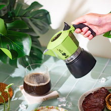 將圖片載入圖庫檢視器 BIALETTI 加壓摩卡壺2杯份-綠色
