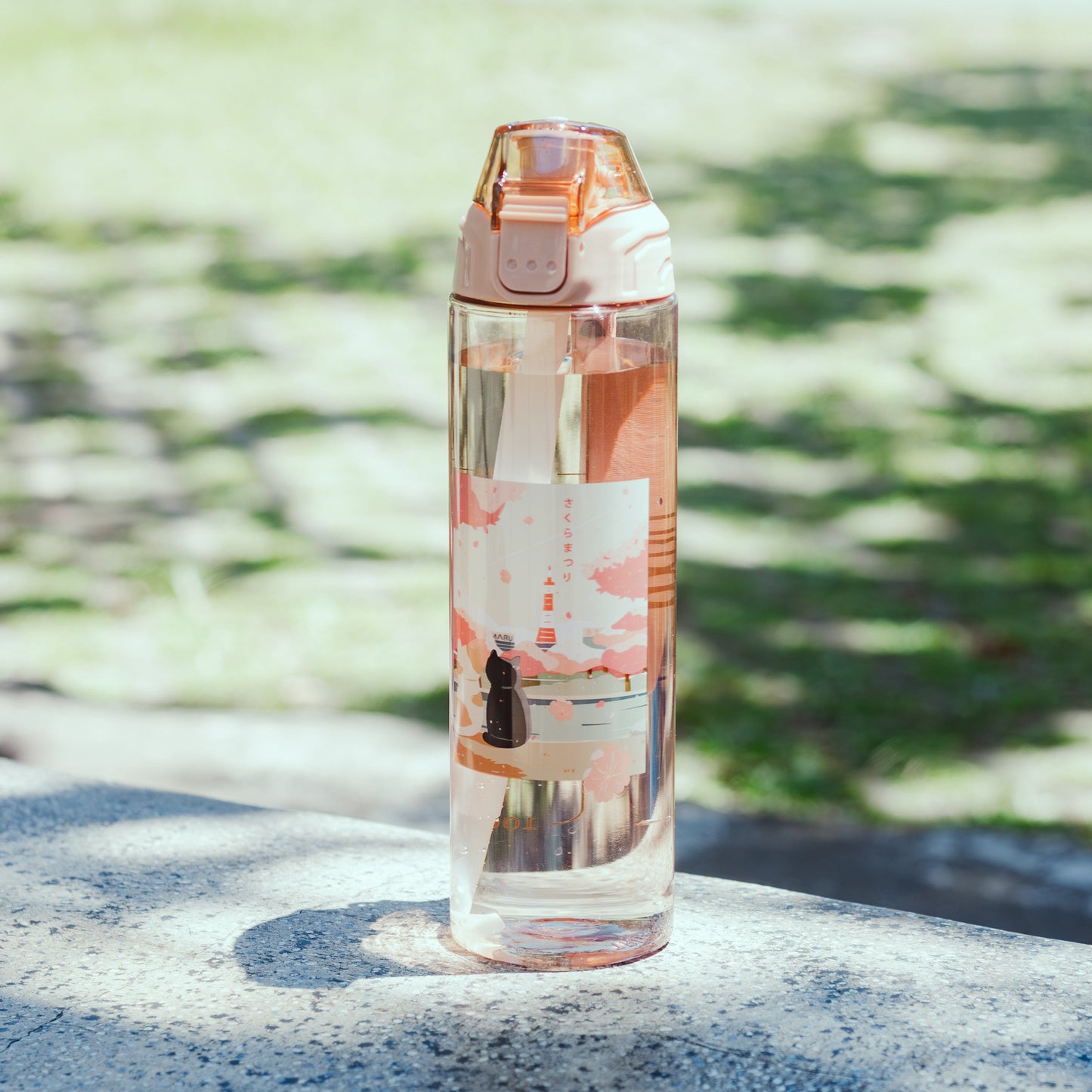 MARU 丸山製研 Tritan 吸管隨身水瓶 日系質感 × 750ml 大容量