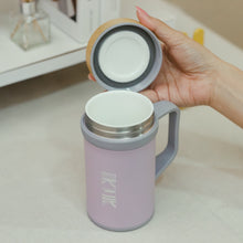 將圖片載入圖庫檢視器 IKUK陶瓷保溫杯搭配陶瓷上蓋
