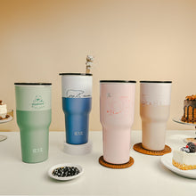 將圖片載入圖庫檢視器 IKUK 陶瓷900ml大容量珍奶杯四款顏色
