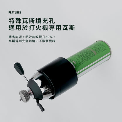 不鏽鋼 防風方型架 / 電子式陶瓷爐頭登山爐(小瓦斯爐/摩卡壺虹吸壺加熱爐/電子爐)
