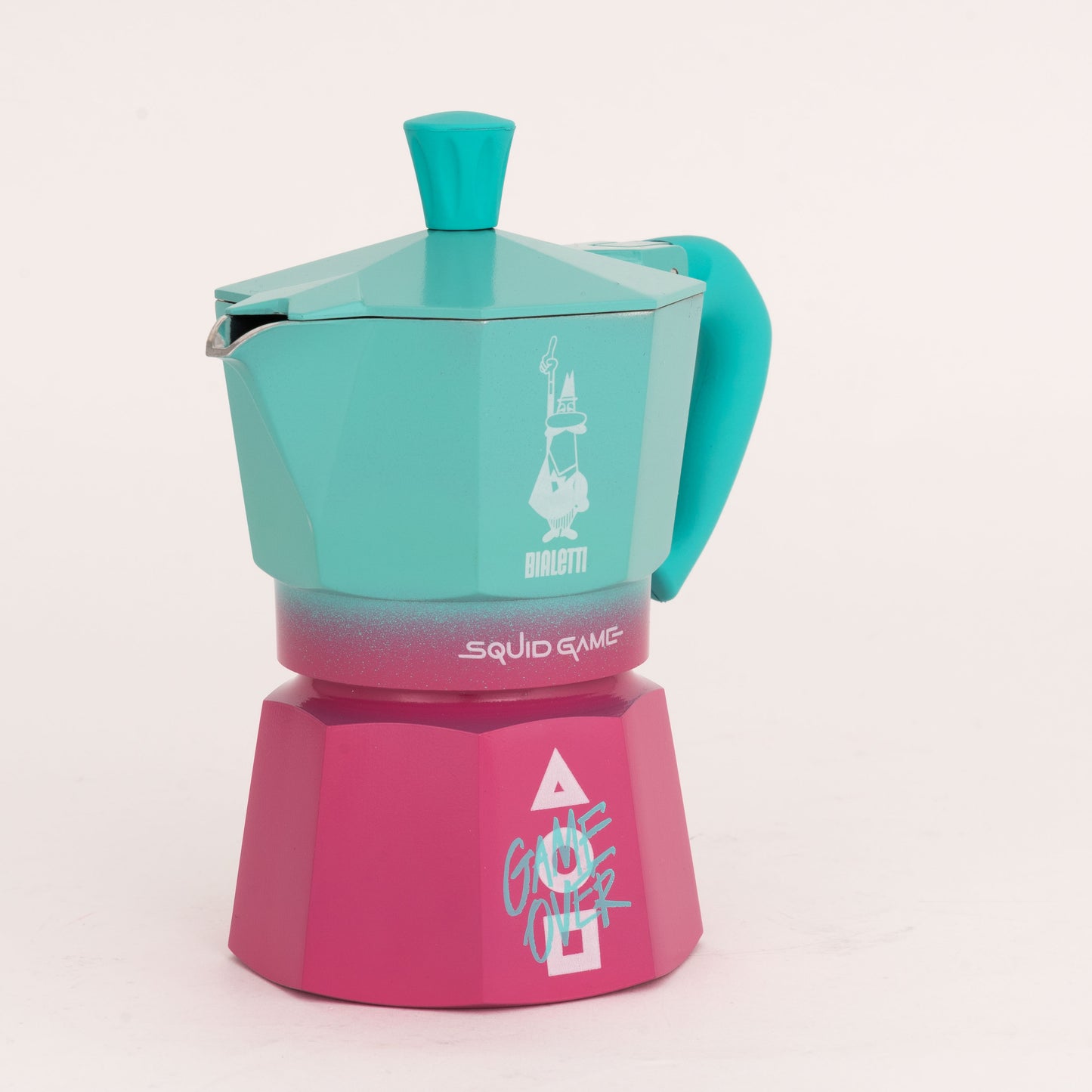 【成箱區】魷魚遊戲聯名 BIALETTI 經典摩卡壺3TZ 3杯份(6入)