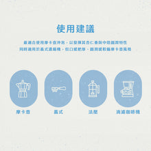 將圖片載入圖庫檢視器 D&amp;G 聯名經典摩卡壺3杯份-地中海藍 加贈杏仁香濃咖啡粉

