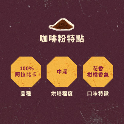 Bialetti 祕魯單一產地研磨咖啡粉-200g袋裝 雨林聯盟認證