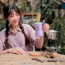 將圖片載入圖庫檢視器 鑽石加壓摩卡壺2杯份-Bialetti Brikka 2tz 紫色
