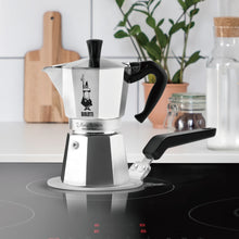 將圖片載入圖庫檢視器 電磁爐適用組 經典摩卡壺+BIALETTI 導磁板
