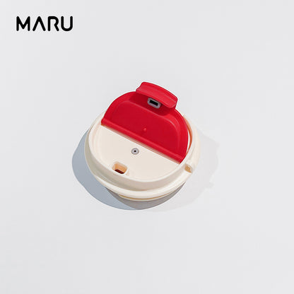 MARU 丸山製研 鈦瓷塗層保溫杯 Venti GO 600ml 杯蓋