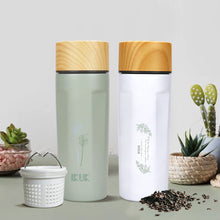 將圖片載入圖庫檢視器 瓷芯茗茶杯500ml(內附全瓷濾茶器) 超值組
